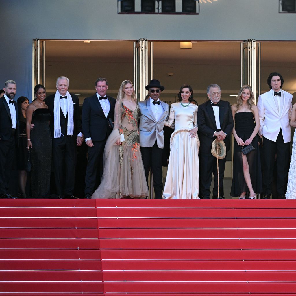 Die "Megalopolis"-Crew beim Filmfestival Cannes 2024