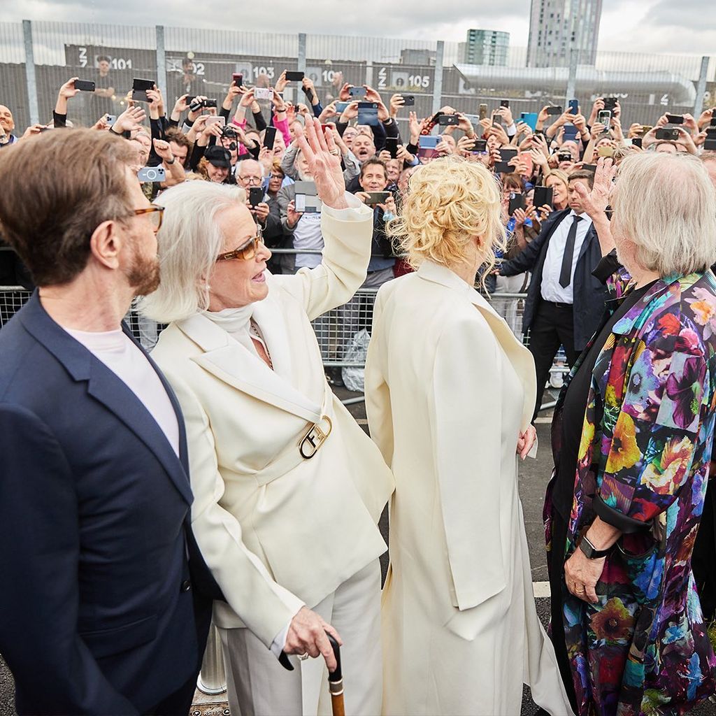 Die Mitglieder von ABBA im Mai 2022