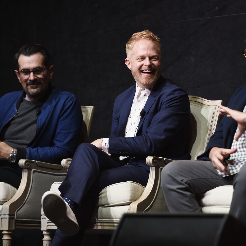 Die "Modern Family"-Stars Ty Burrell, Jesse Tyler Ferguson und Eric Stonestreet