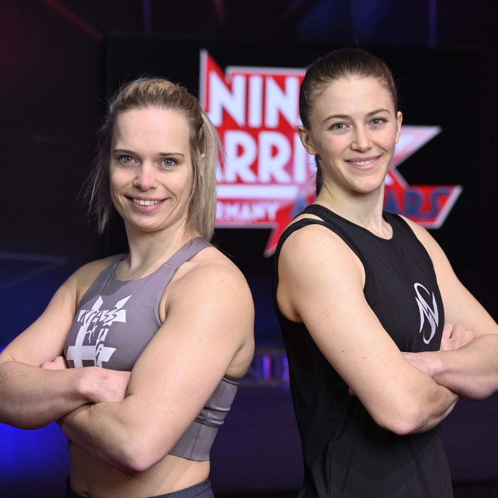 Die "Ninja Warrior Germany"-Kandidatinnen Astrid Sibon und Stefanie Noppinger