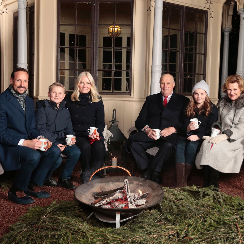 Die norwegische Königsfamilie