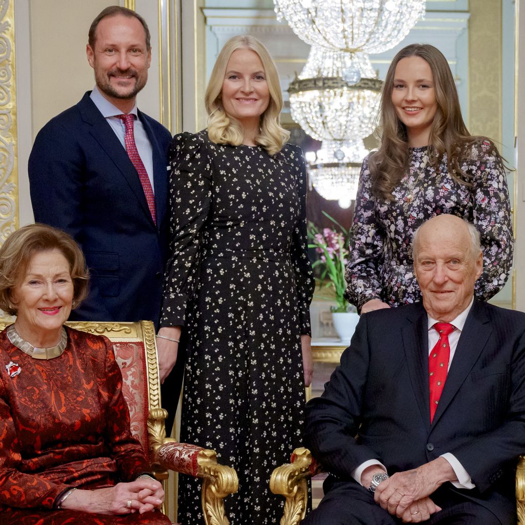 Die Weihnachtskarte der norwegischen Royals, Dezember 2024