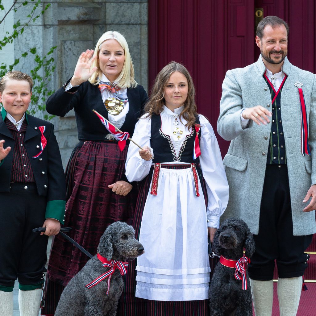 Die norwegische Königsfamilie in Oslo, 2018