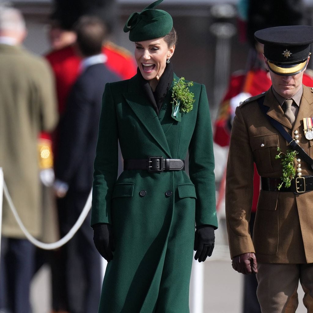 Die Princess of Wales besucht die St.-Patrick’s-Day-Parade der Irish Guards in Aldershot