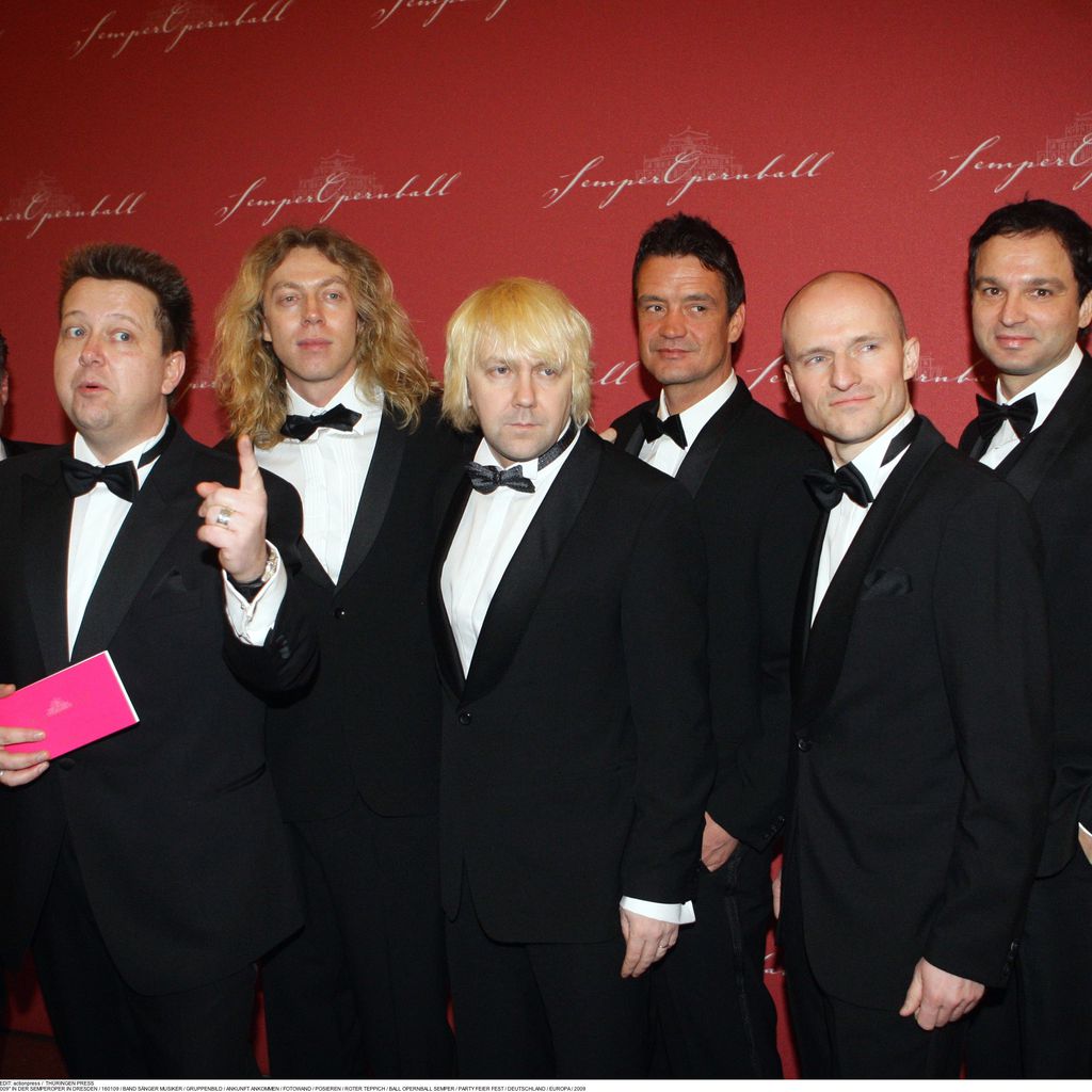 Die Prinzen beim Sempernopernball im Jahr 2009
