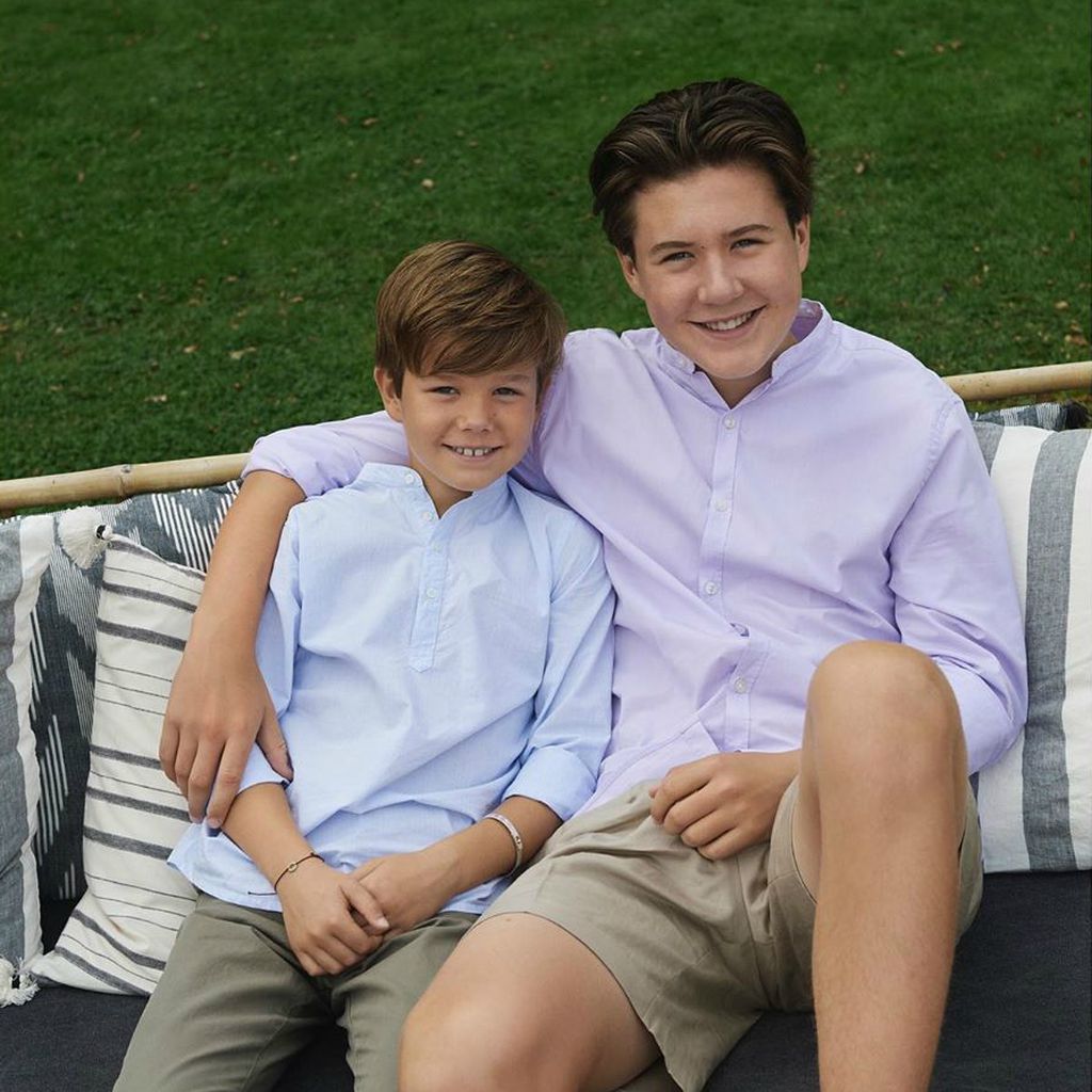 Die Prinzen Vincent und Christian, August 2020
