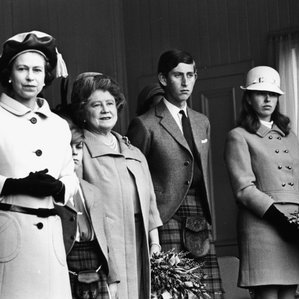 Queen Elizabeth II. und ihre Famillie 1968