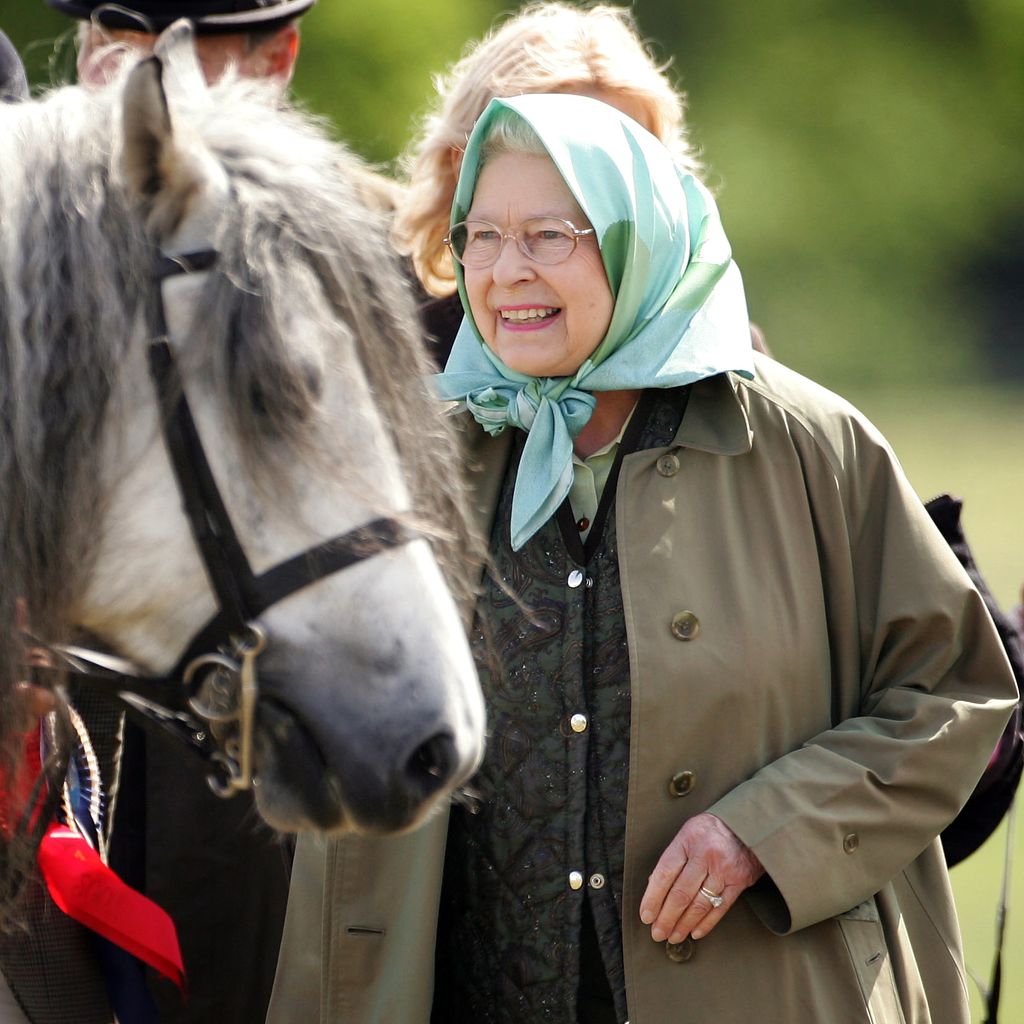 Queen Elizabeth II. bei der Royal Windsor Horse Show 2007.