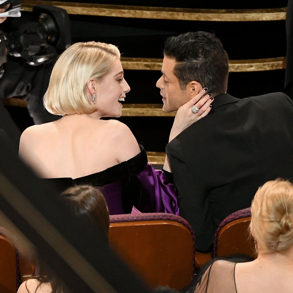 Die Schauspieler Lucy Boynton und Rami Malek