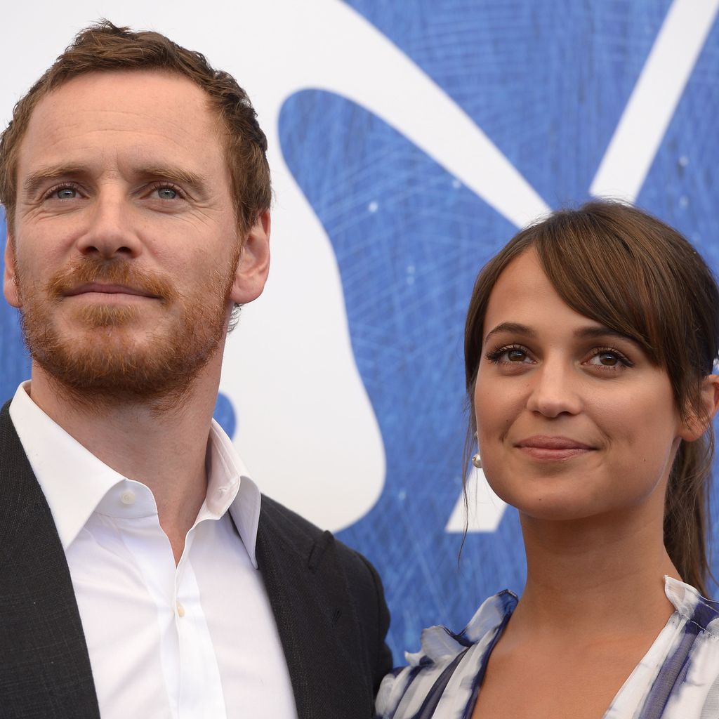 Die Schauspieler Michael Fassbender und Alicia Vikander