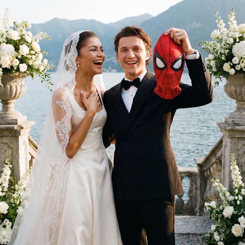 KI-Fotoreihe von Tom Holland und Zendaya geht im Netz viral, März 2026.