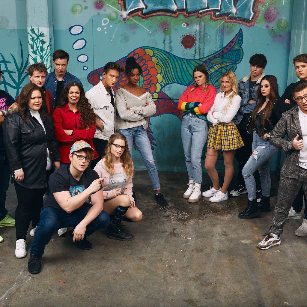 Die Schüler der Show "Krass Schule – Die jungen Lehrer"