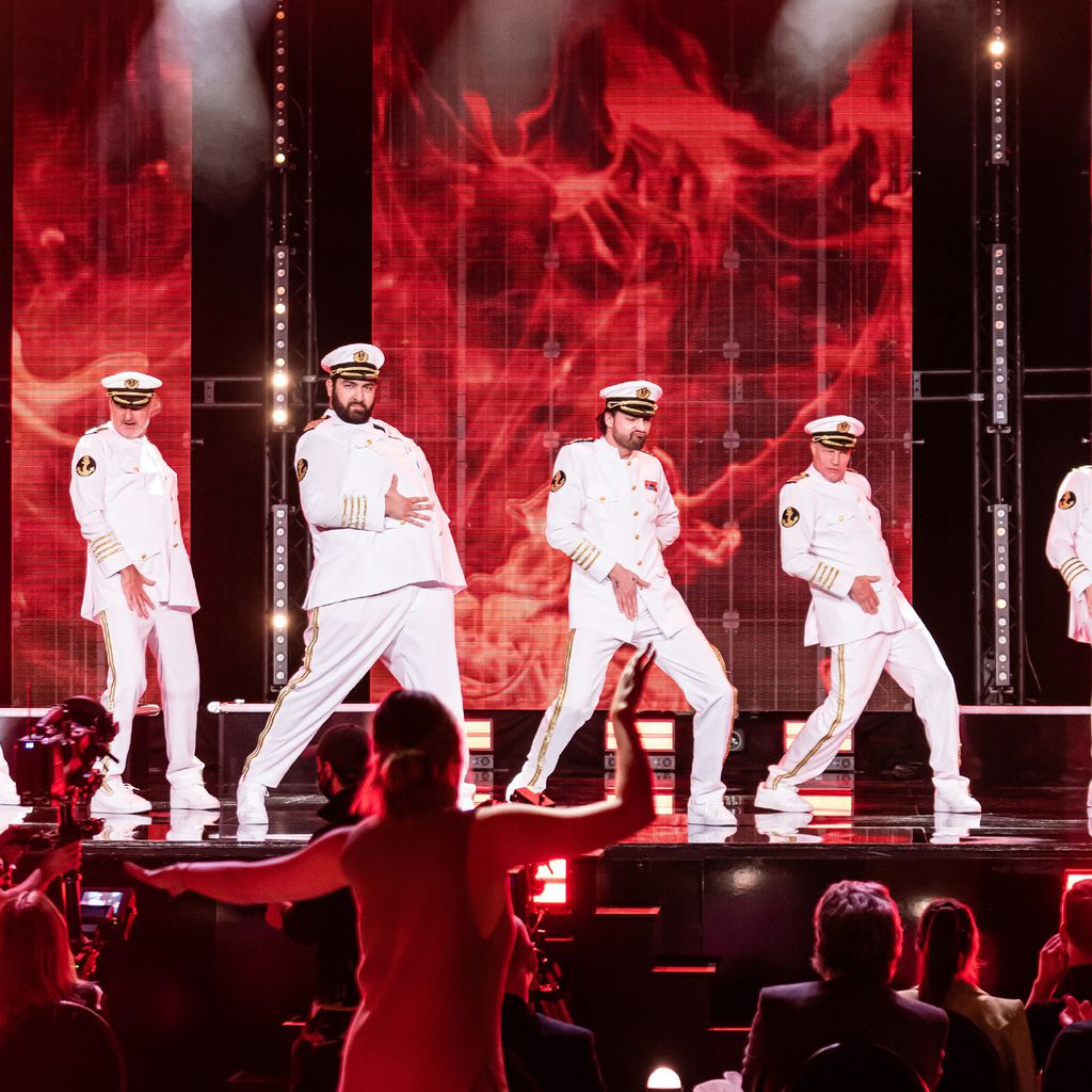 Die "Showtime of my Life – Stars gegen Krebs"-Männerrunde
