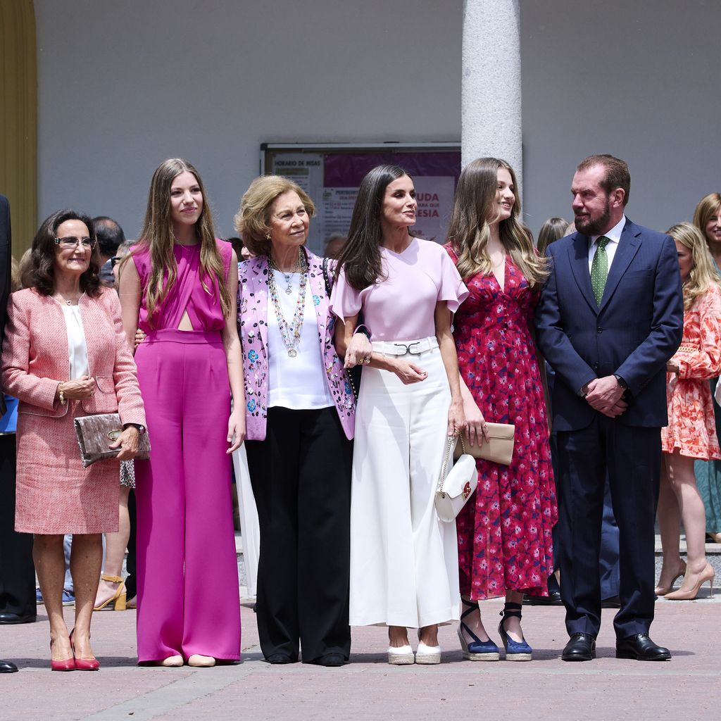 Die spanische Königsfamilie im Mai 2023