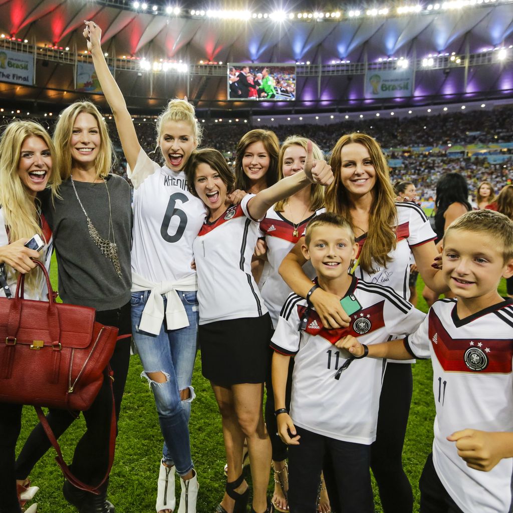 Lena Gercke, Sarah Brandner & Co. nach dem WM-Endspiel 2014