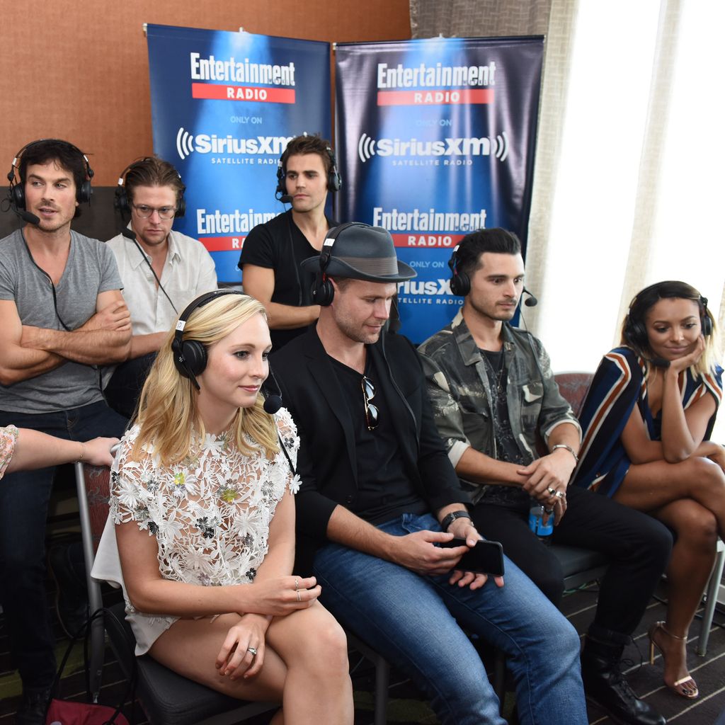 Die "Vampire Diaries"-Crew bei "SiriusXM"
