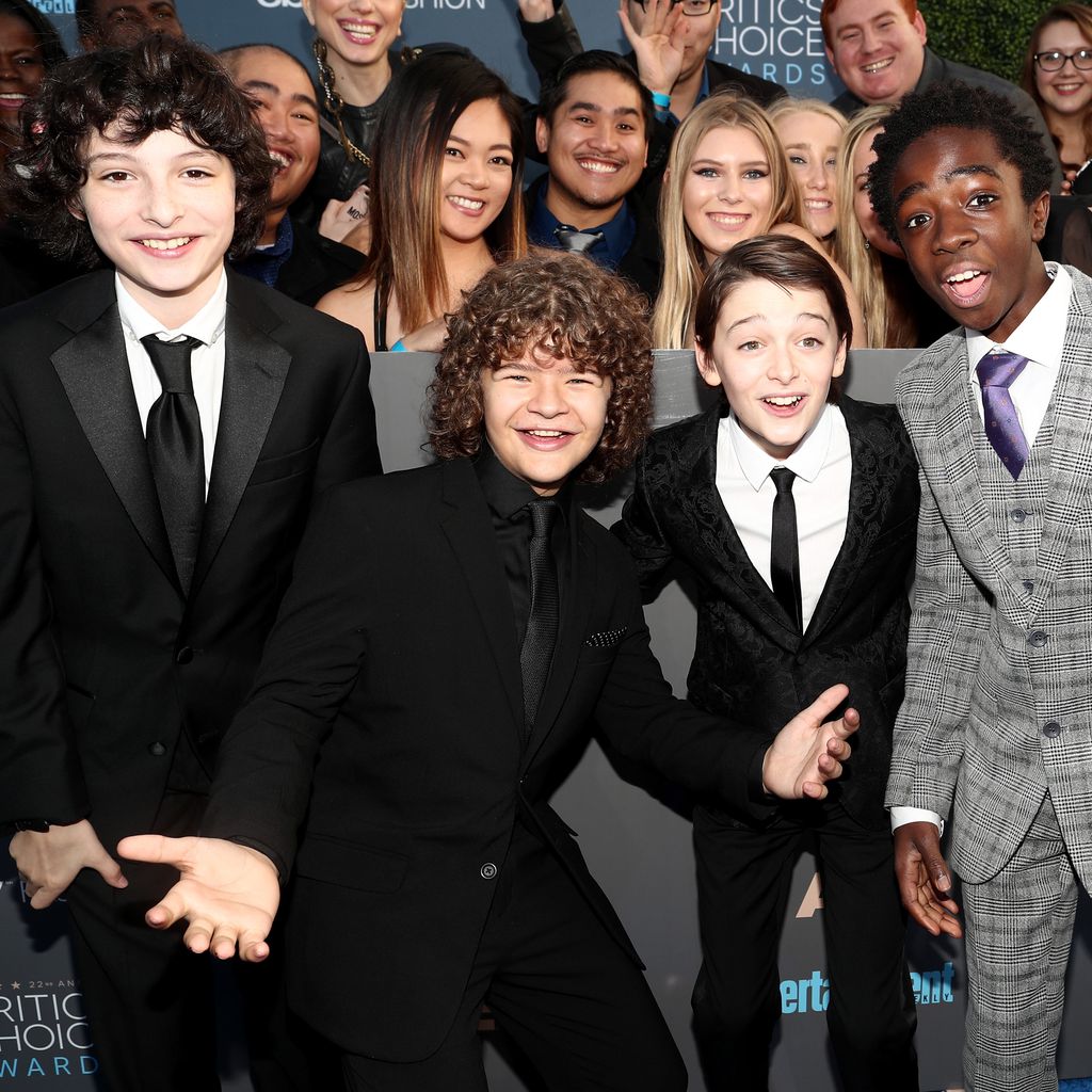 Der "Stranger Things"-Cast bei den Critics' Choice Awards 2016