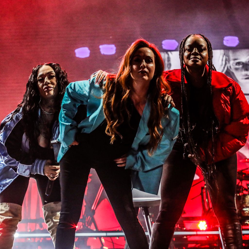 Die Sugababes beim Mighty Hoopla Festival in London