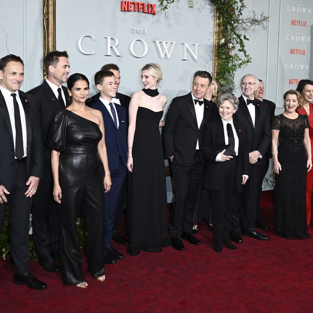 Die "The Crown"-Stars bei der Premiere der fünften Staffel im November 2022