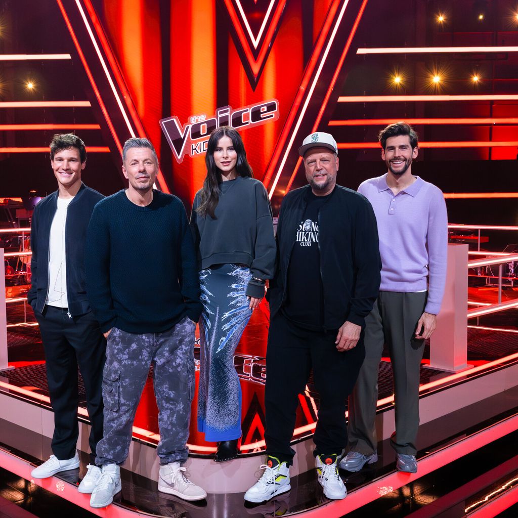 Wincent Weiss, Michi Beck, Lena Meyer-Landrut, Smudo und Álvaro Soler, "The Voice Kids"-Coaches