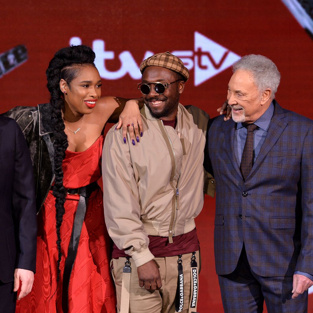 Olly Murs, Jennifer Hudson, Will.i.am und Tom Jones, Juroren von "The Voice UK" 2018