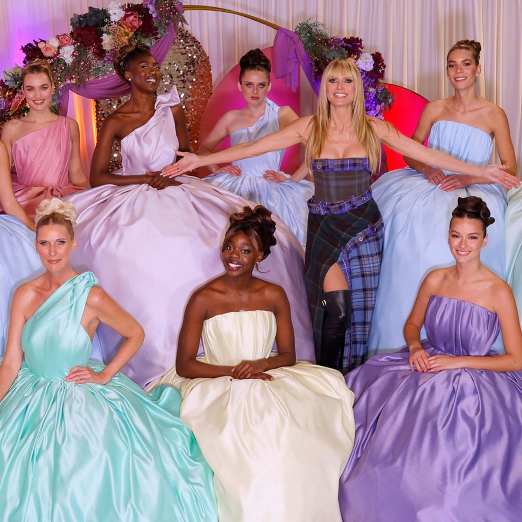 Die Top Ten der 18. Staffel "Germany's next Topmodel" mit Heidi Klum