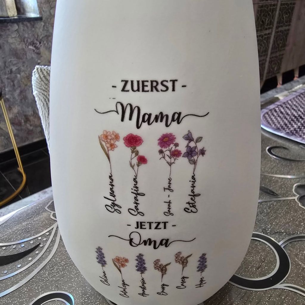 Die Vase von Silvia Wollny