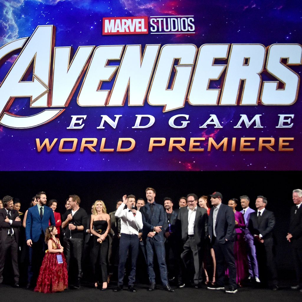 Die Verantwortlichen von "Avengers: Endgame" bei der Weltpremiere des Films
