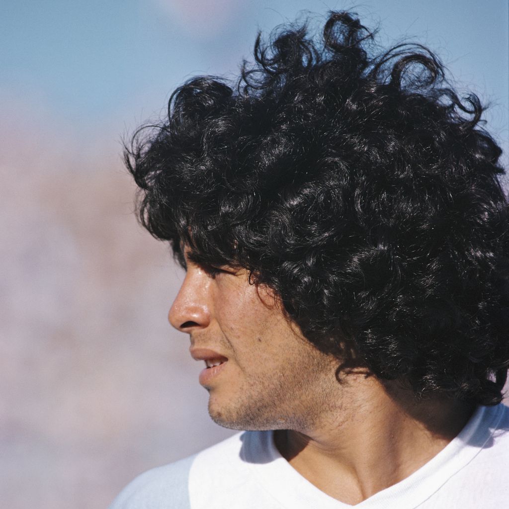 Diego Maradona im Jahr 1981