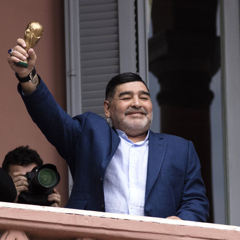 Diego Maradona, ehemaliger Fußballspieler