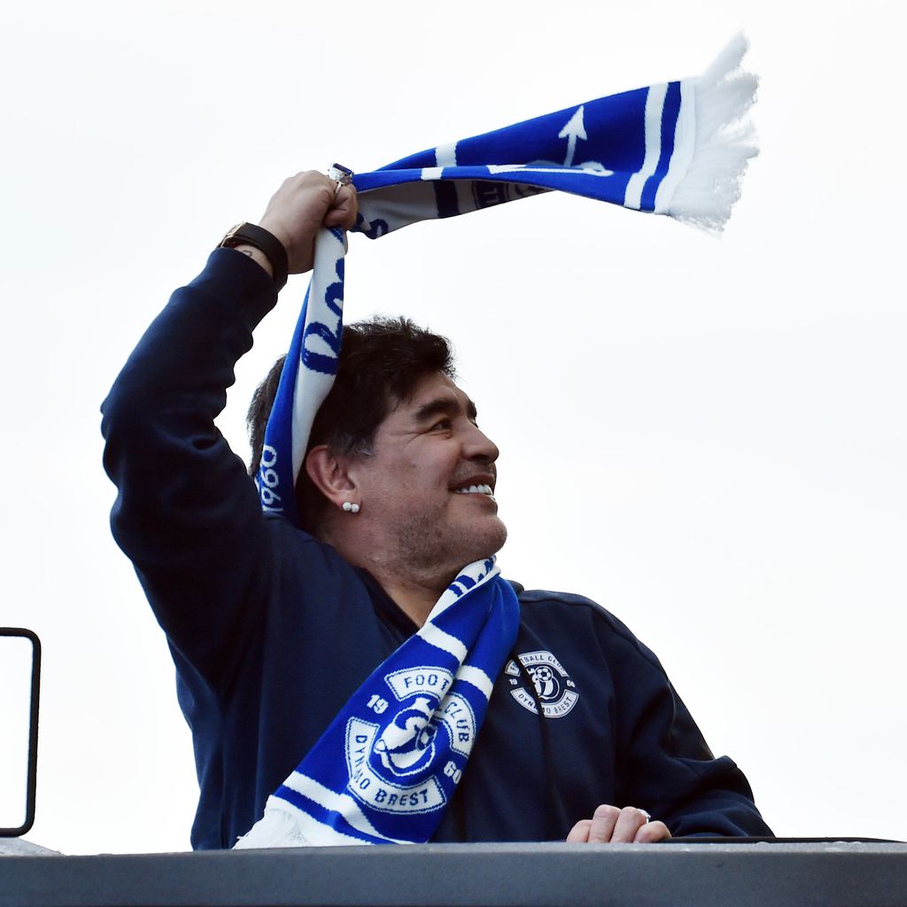 Diego Maradona im Juli 2018