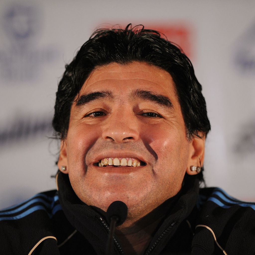 Diego Maradona, argentinische Fußballlegende
