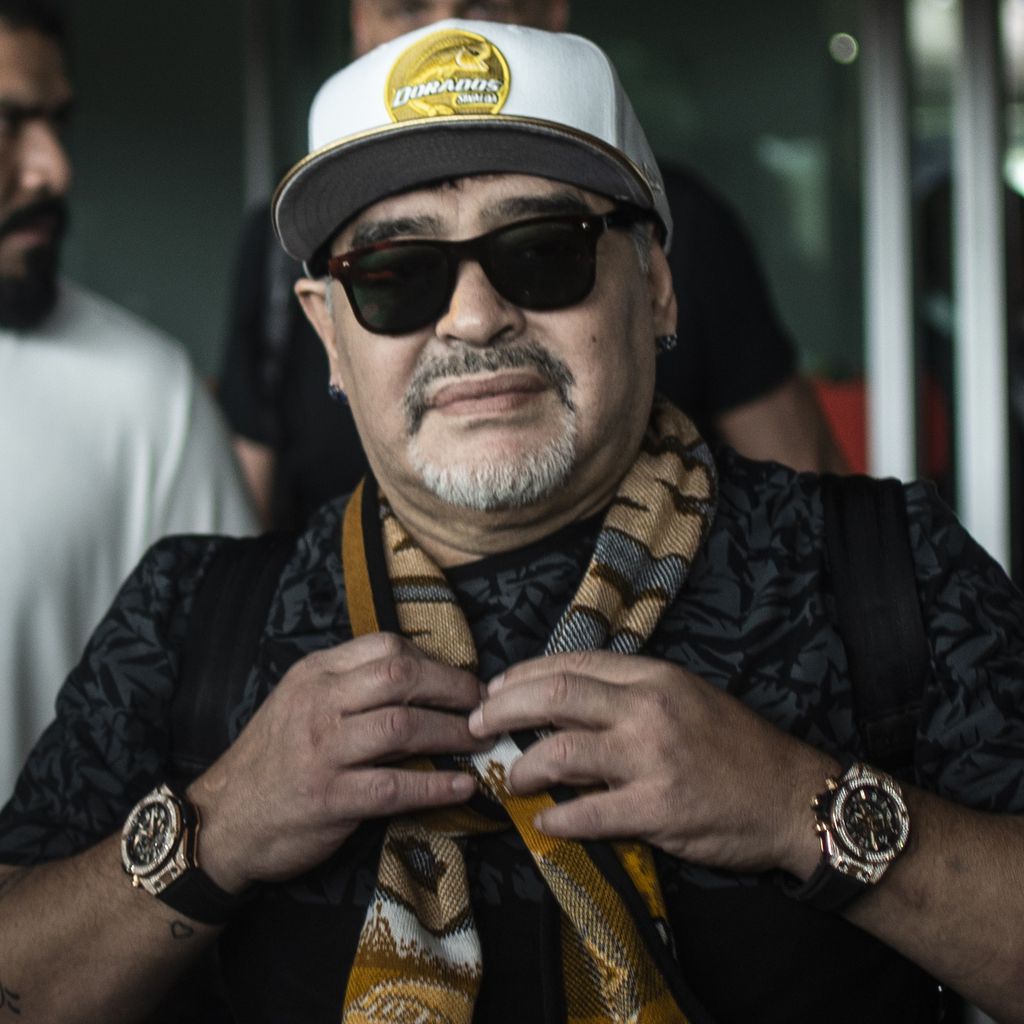Diego Maradona, einstiger Profisportler