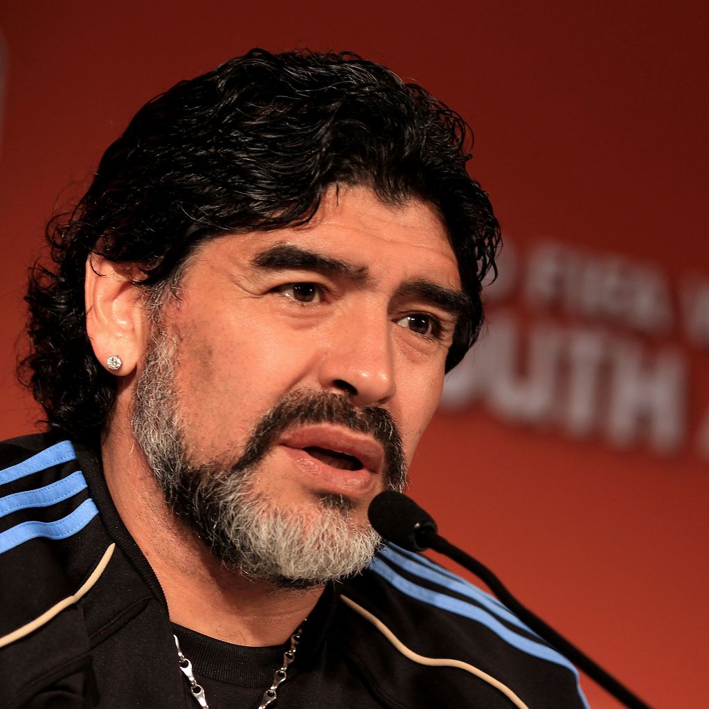 Diego Maradona, einstiger Profisportler