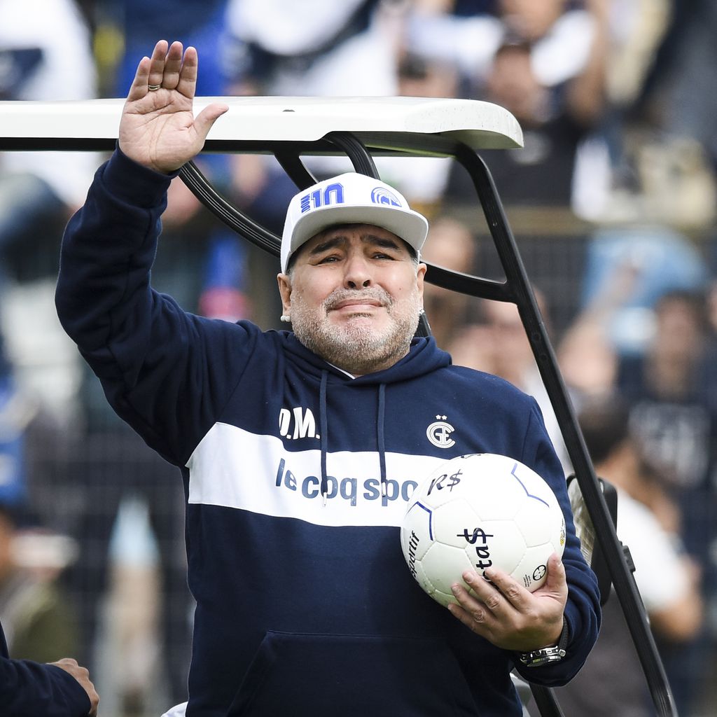Diego Maradona, argentinische Fußballlegende