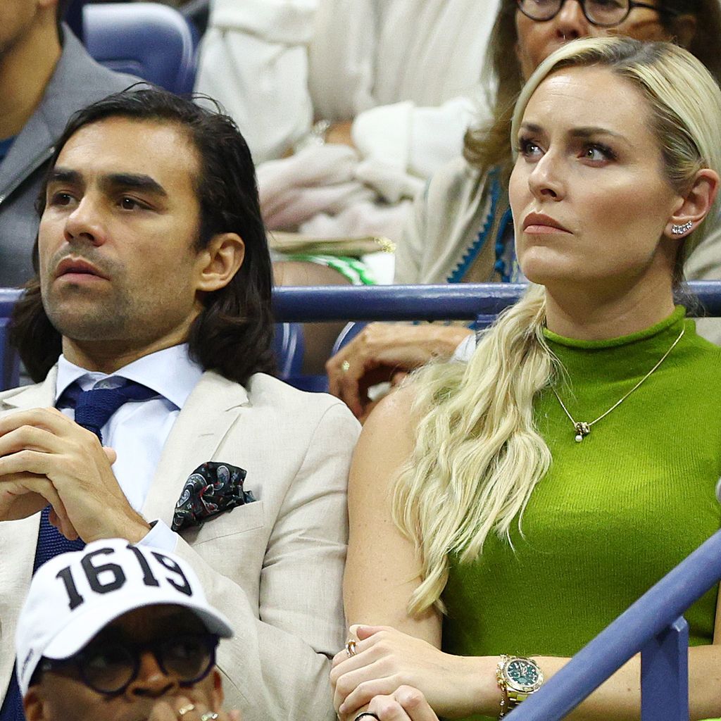 Diego Osorio und Lindsey Vonn im September 2022 in New York City