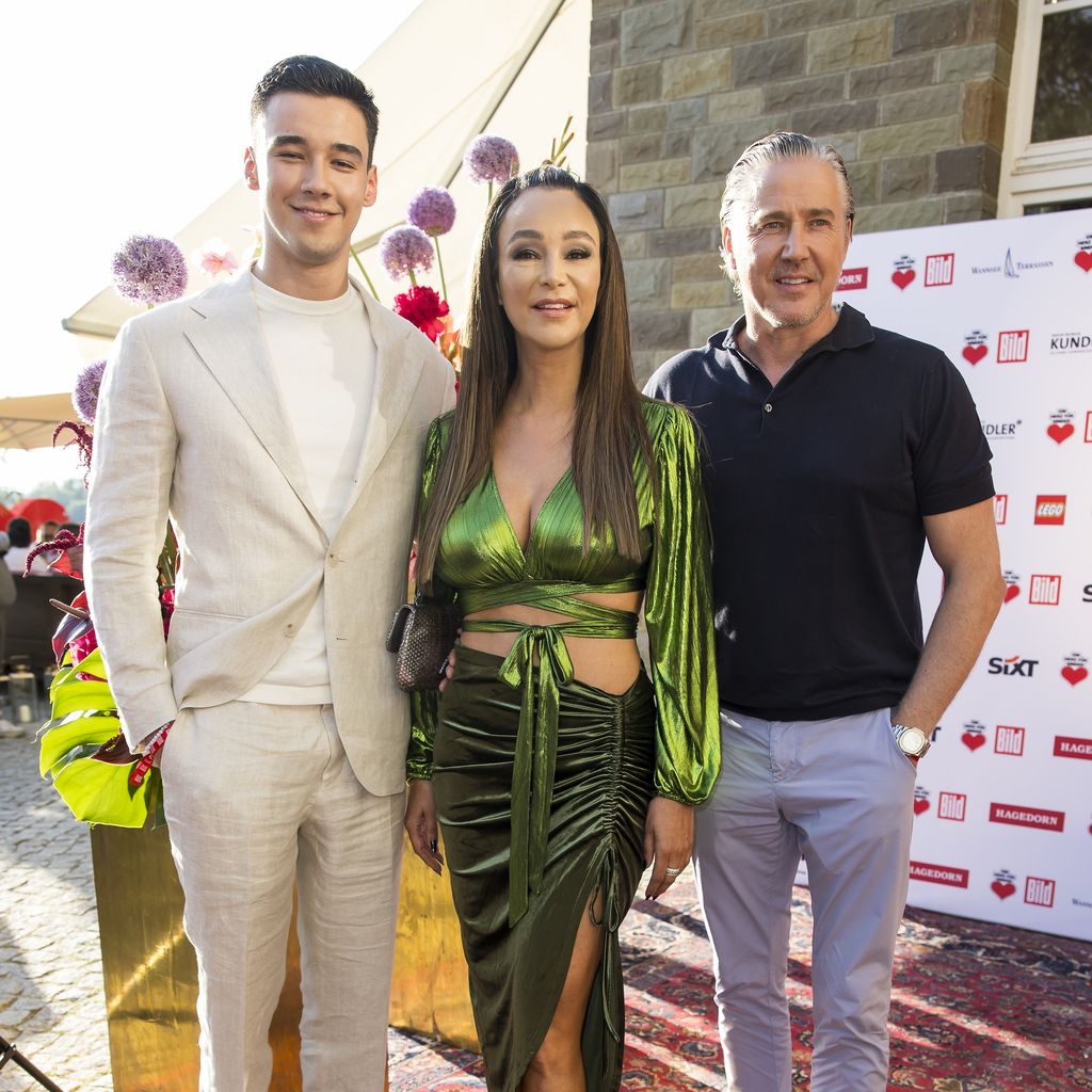Diego,Verona und Franjo Pooth im Juni 2024