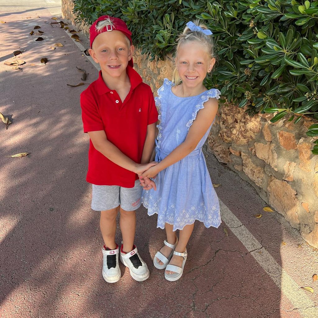 Diego und Jenna Büchner, Kinder von Danni Büchner