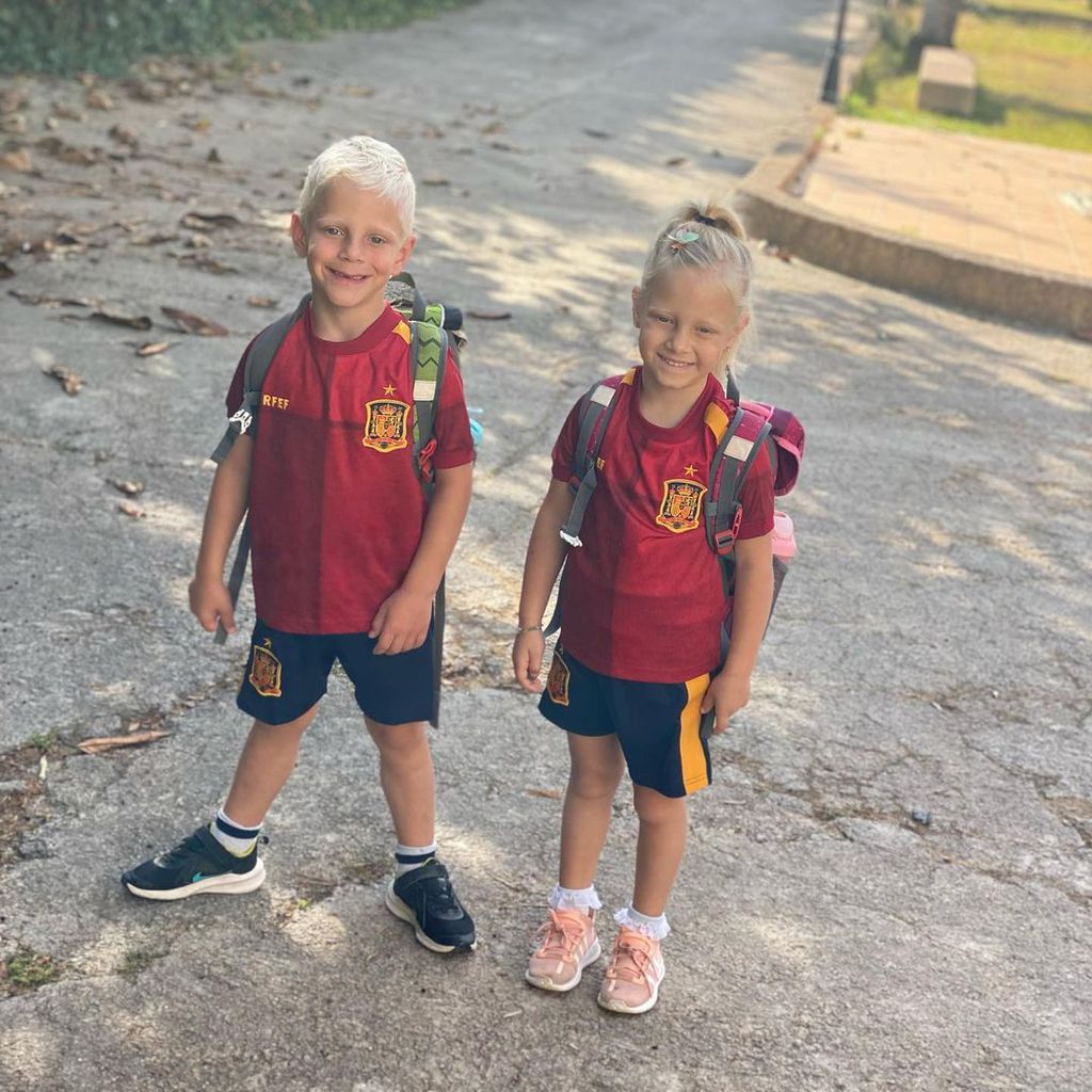 Danni Büchners Kinder Diego und Jenna