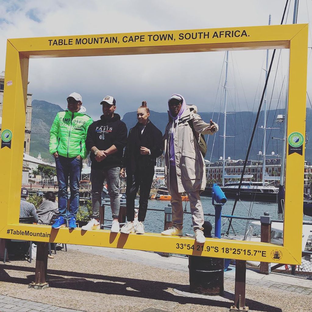 Dieter Bohlen, Pietro Lombardi, Oana Nechiti und Xaviar Nadioo in Südafrika