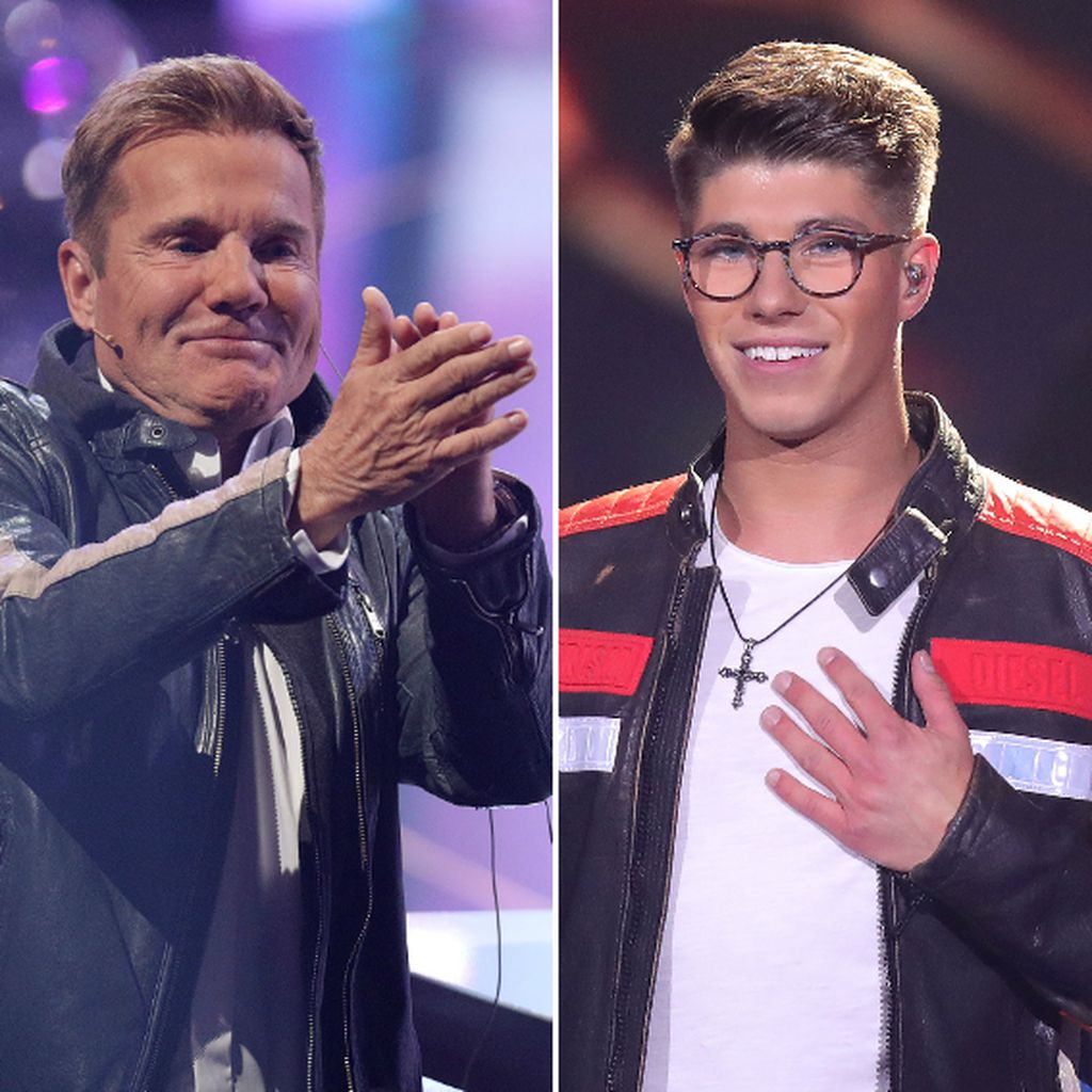 Dieter Bohlen und Davin Herbrüggen beim DSDS-Finale 2019