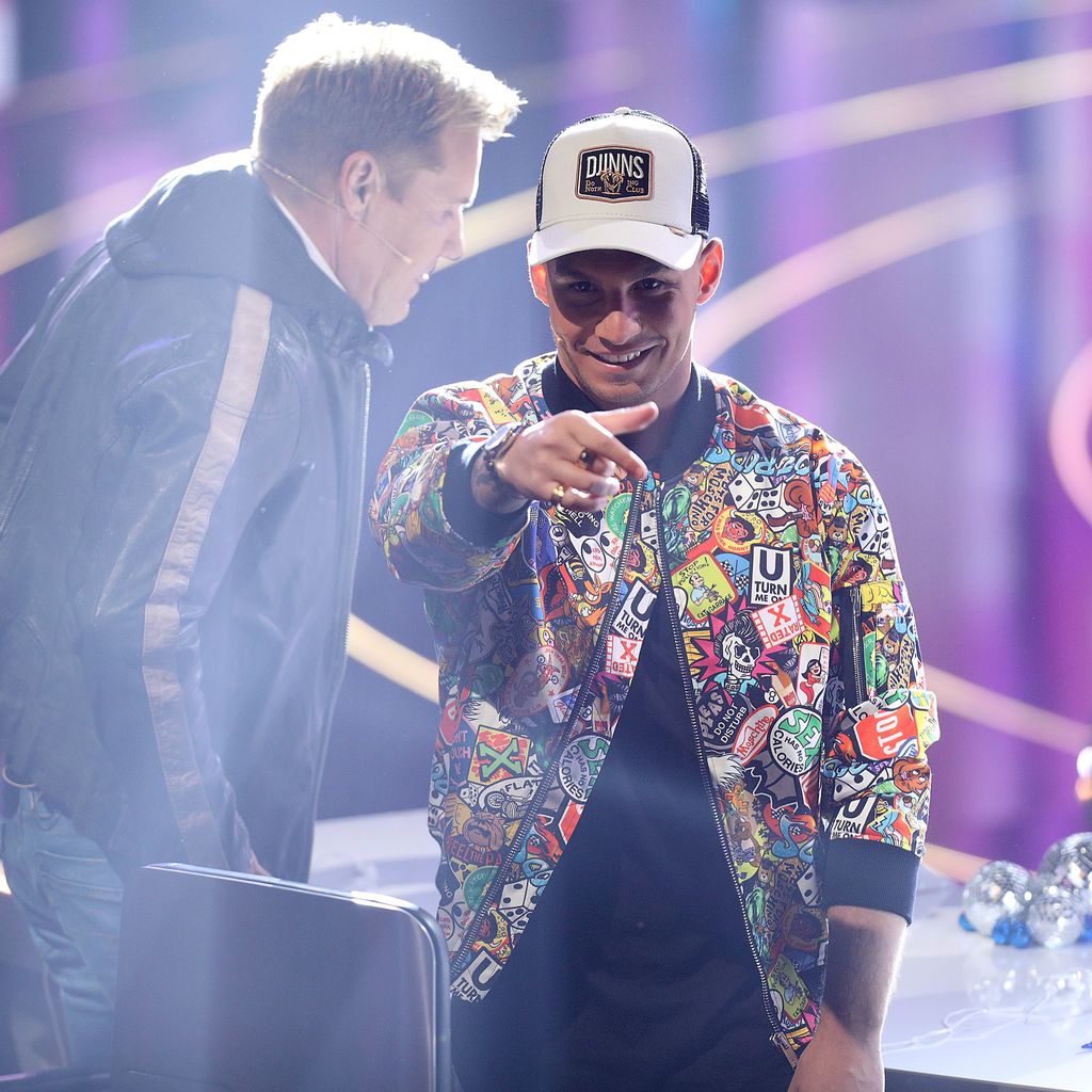 Dieter Bohlen und Pietro Lombardi im April 2019 bei "Deutschland sucht den Superstar"