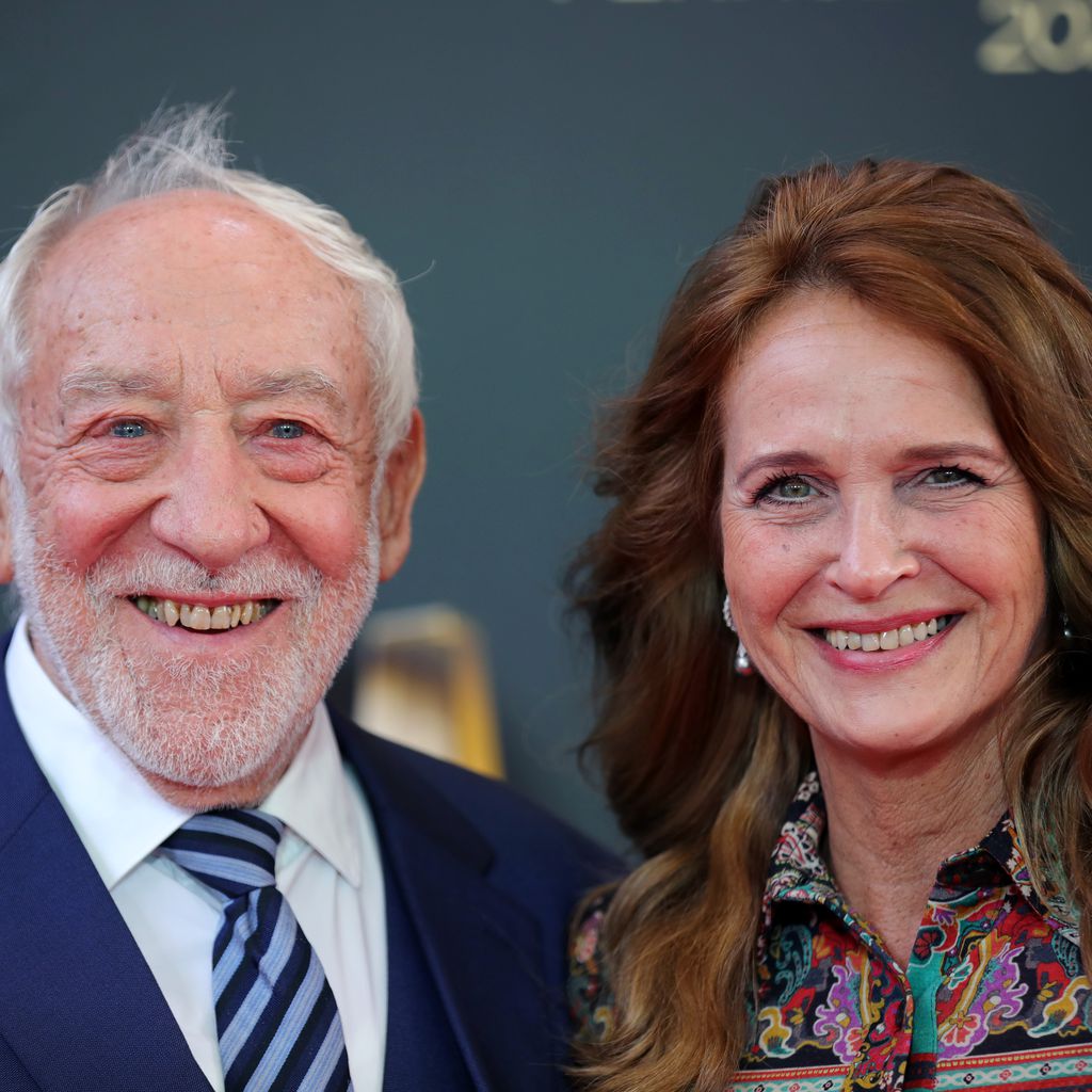Dieter Hallervorden und Christiane Zander beim Deutschen Fernsehpreis 2021