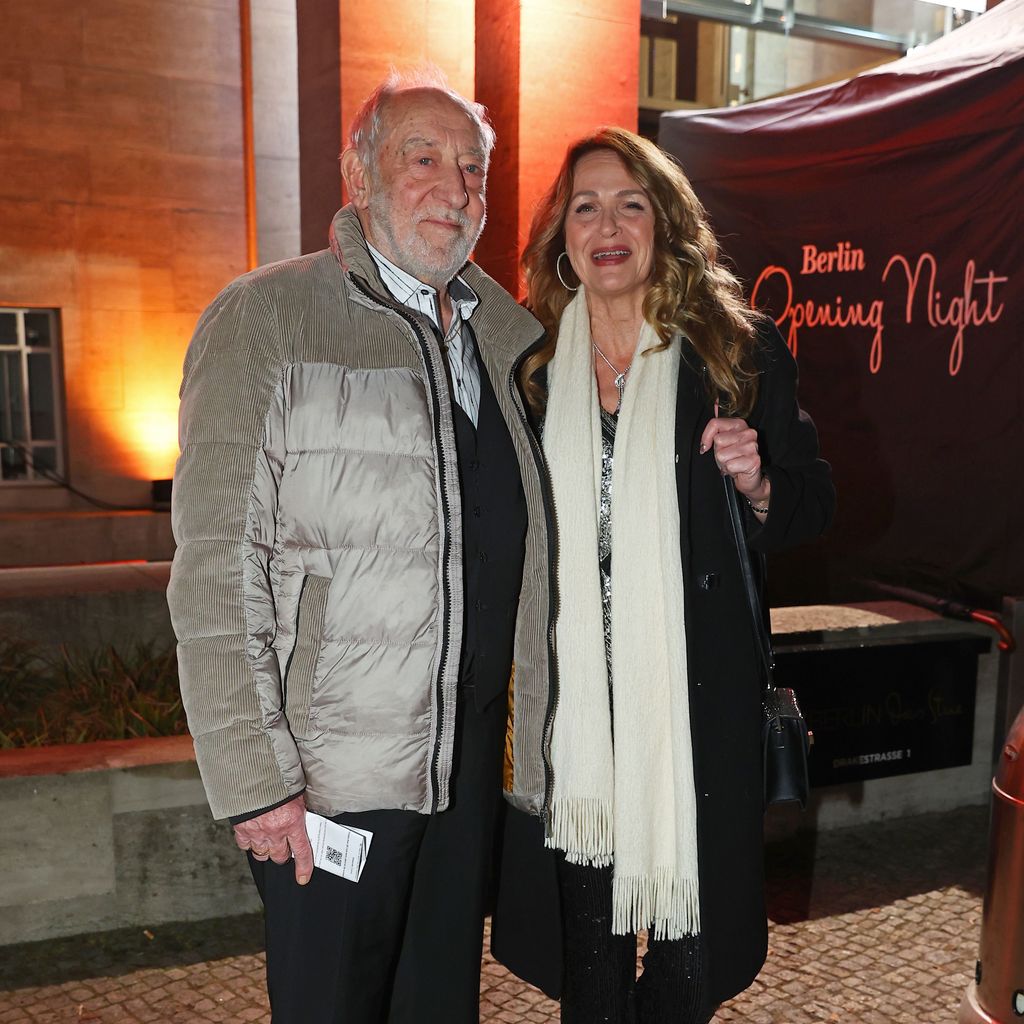 Kabarettist Dieter Hallervorden mit seiner Frau Christiane