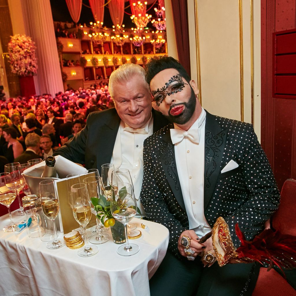 Dieter Schroth und Harald Glööckler