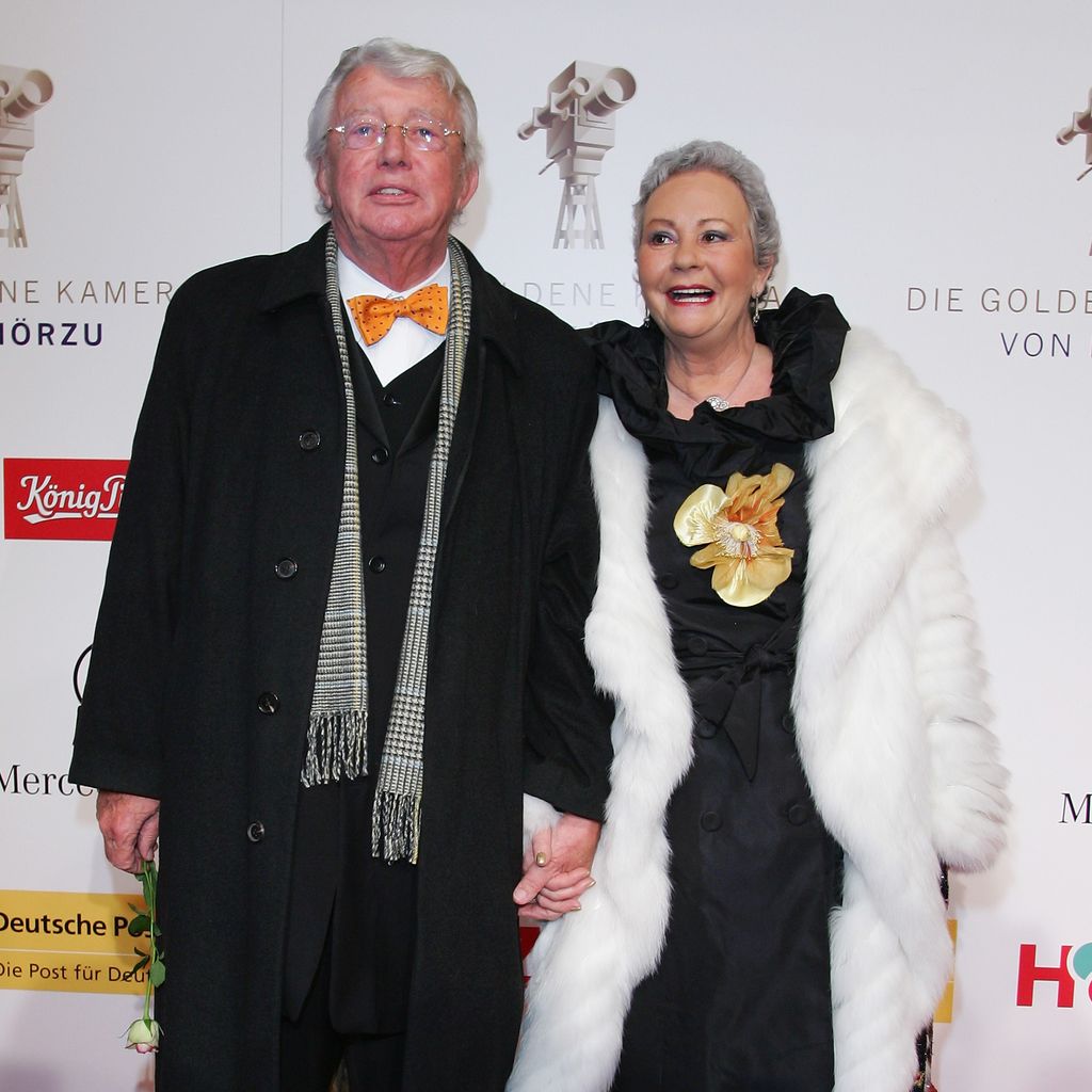 Dieter Thomas Heck und Ragnhild Heck bei der Goldenen Kamera in Berlin im Februar 2008