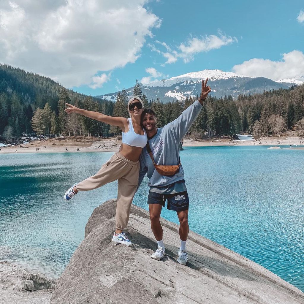 TV-Stars Dijana Cvijetic und Marcellino Kremers 2021 in der Schweiz