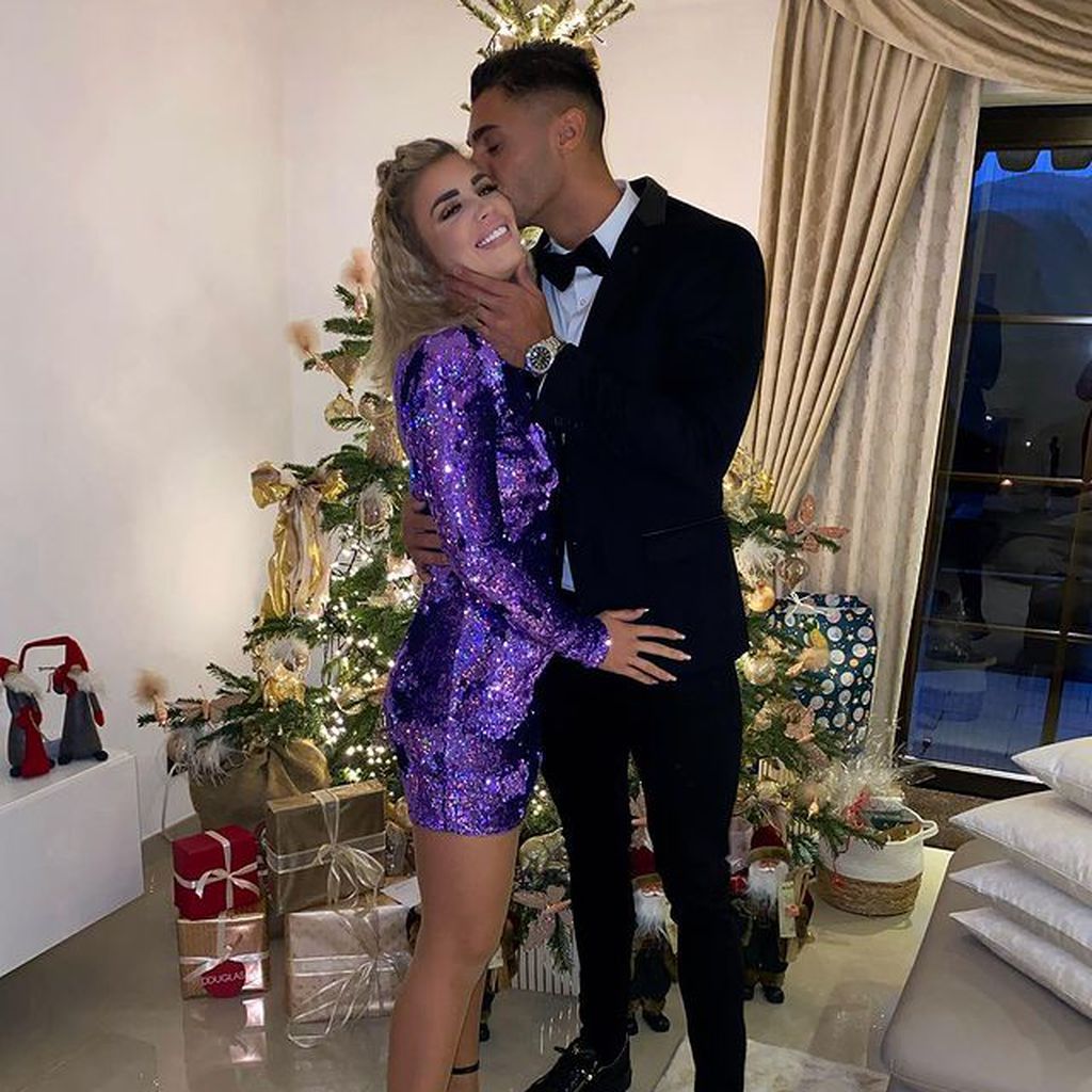 Dijana Cvijetic und Marcellino Kremers an Weihnachten 2020