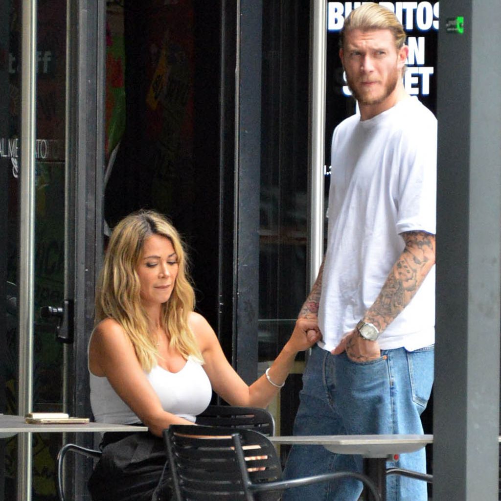 Diletta Leotta und Loris Karius in Mailand, September 2023