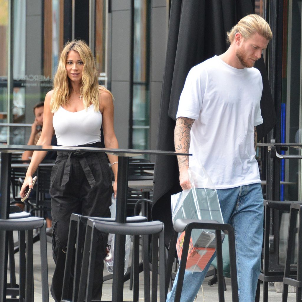 Diletta Leotta und Loris Karius beim Lunch
